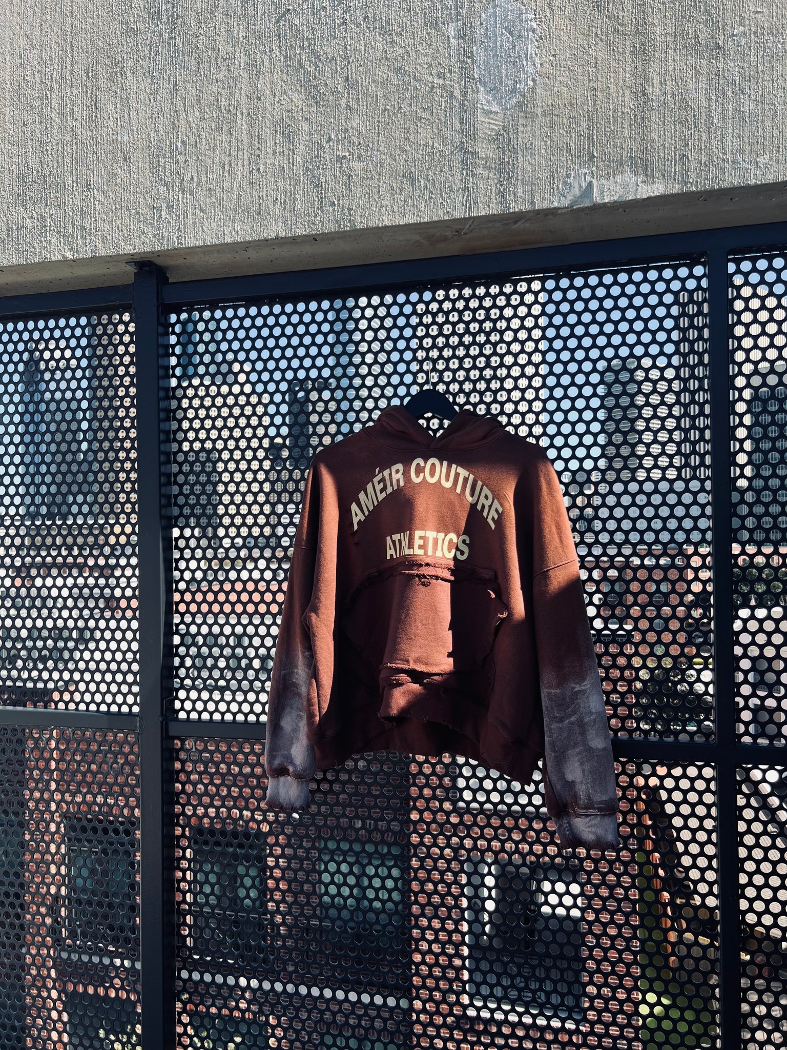 AC ATHLETICS DESTROYED HOODIE